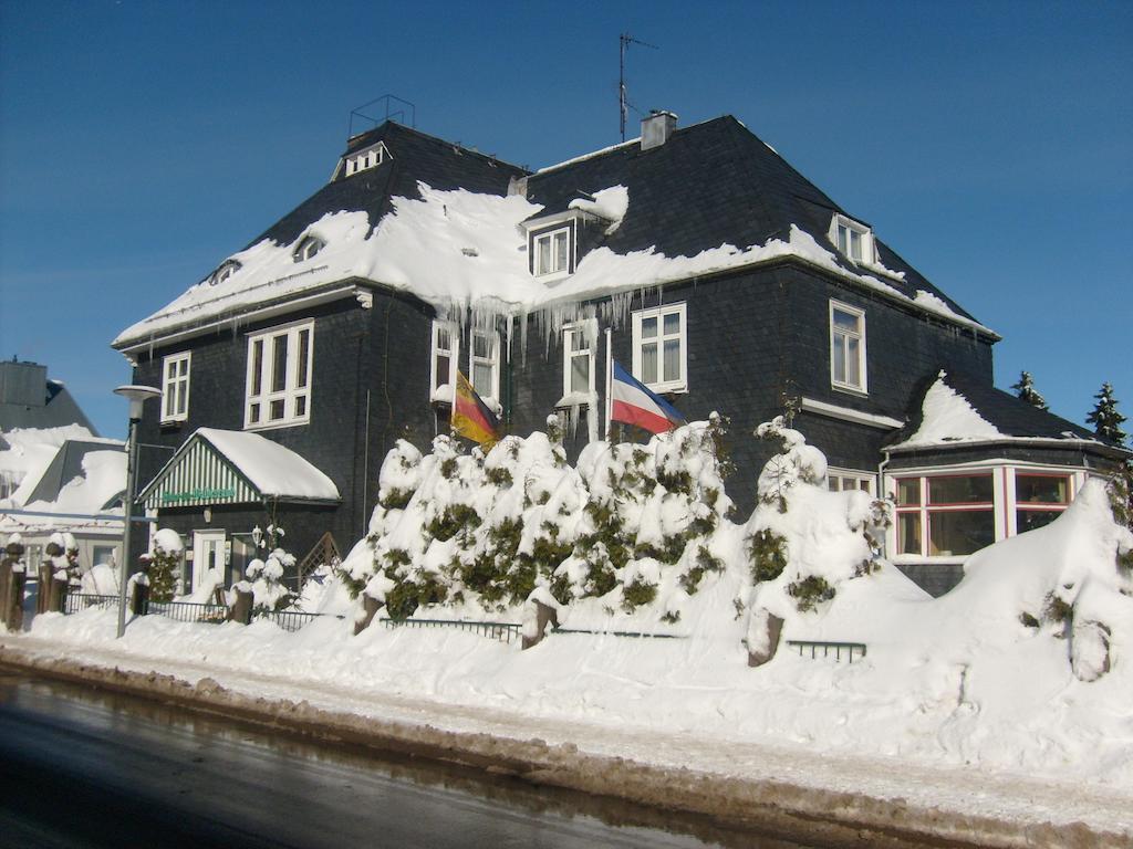 Pension Haus Am Waldesrand Oberhof  Kültér fotó